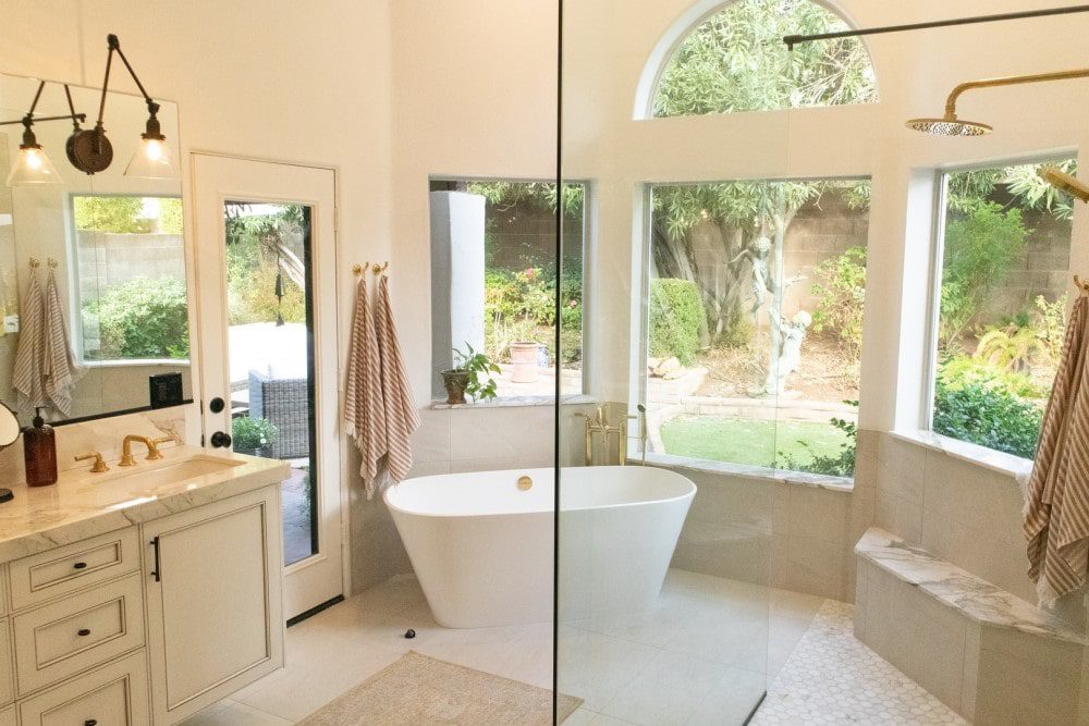 Adding Big Windows Liven Up Your Atlanta Bathroom Remodel Project