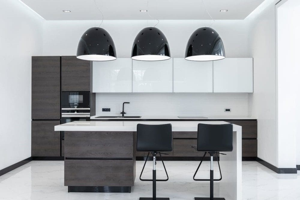 Kitchen Remodel Follows a Modern Minimalist Approach to Design